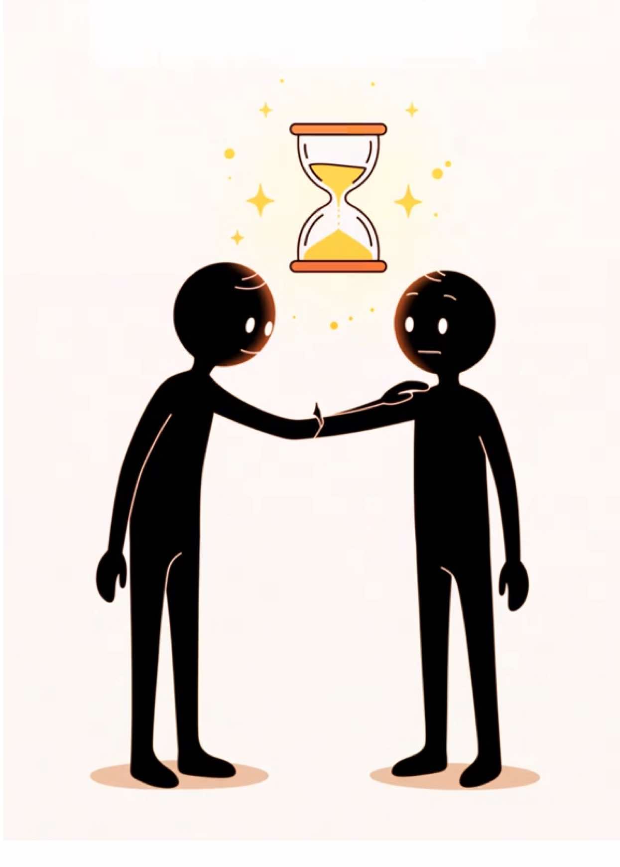 A veces olvidamos que el tiempo no se devuelve. Cada segundo que alguien te dedica es una parte de su vida que ya no podrá repetir. Valora a quien te da su tiempo, porque te está diciendo, sin palabras: tú importas. #StickMorals #Reflexión #HistoriasCortas #FrasesDeVida #AmorVerdadero