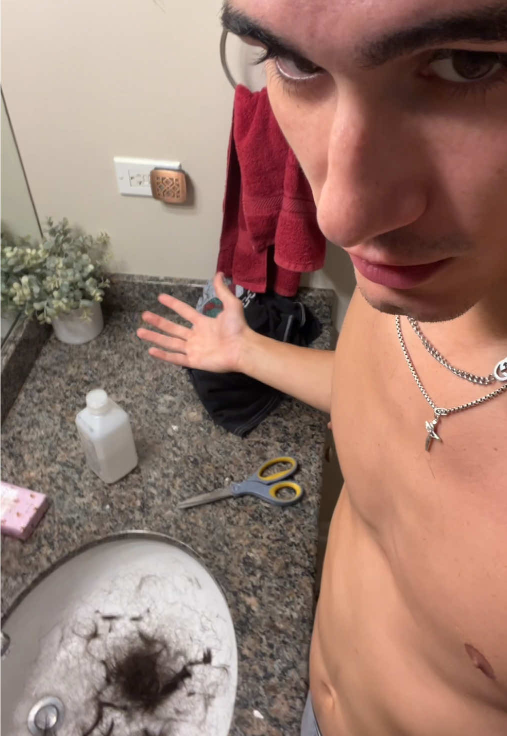 Am I going to barber school? Or was it a crash out? The world may never know 🤷🏻‍♂️