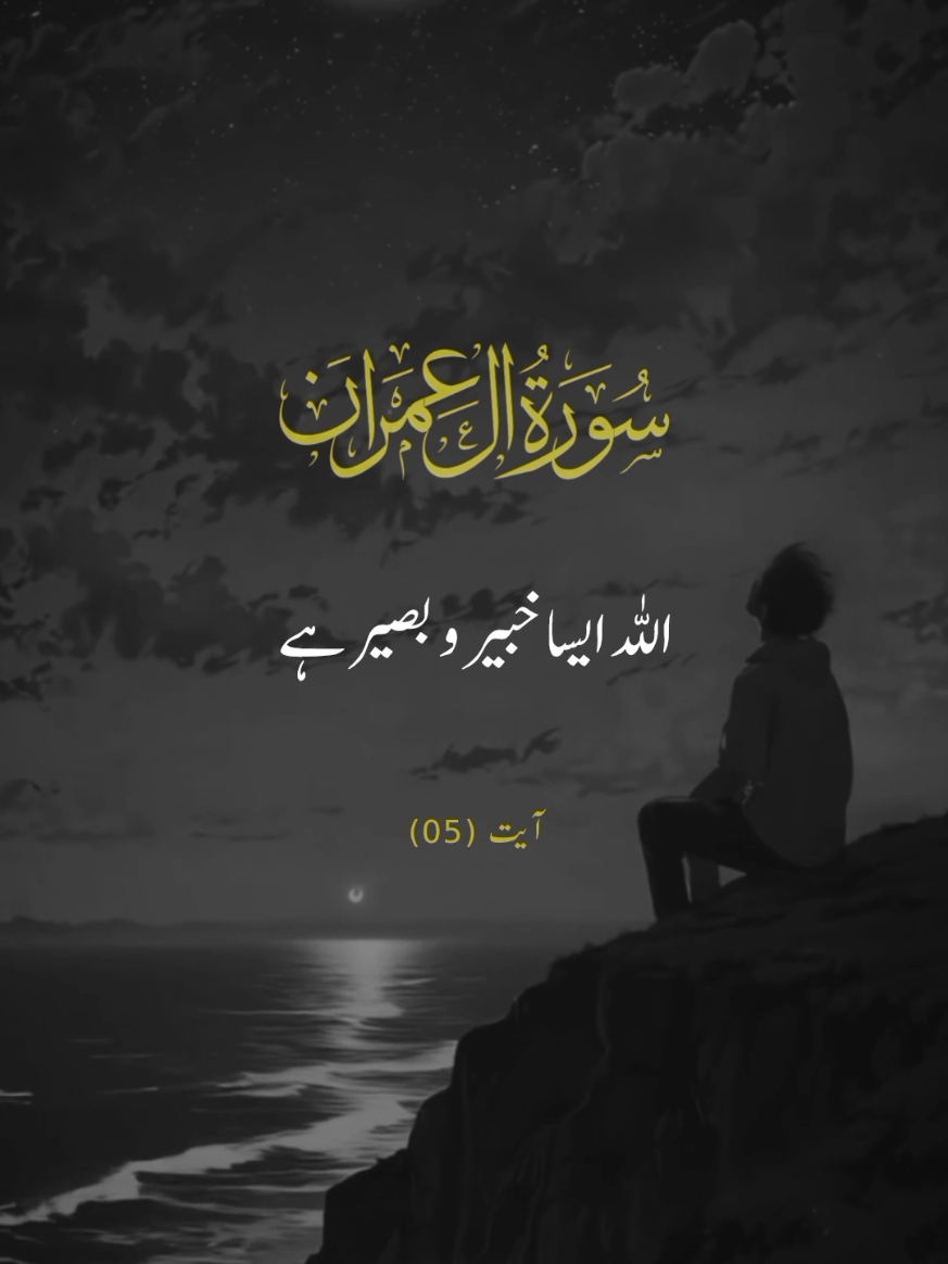 SURAH AL-IMRAN 🕊❤ VERSE 05 #repost #surahalimran #urduqurantranslation #explore #alquran 