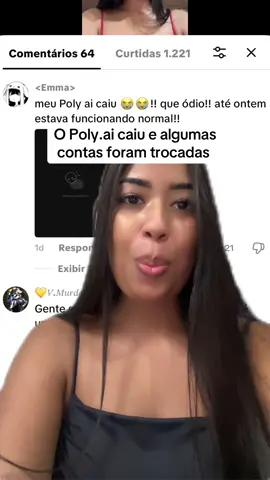 Sobre a troca de conversas do Poly #characterai #characteraichat #polybuzz #polyai #chatbot 