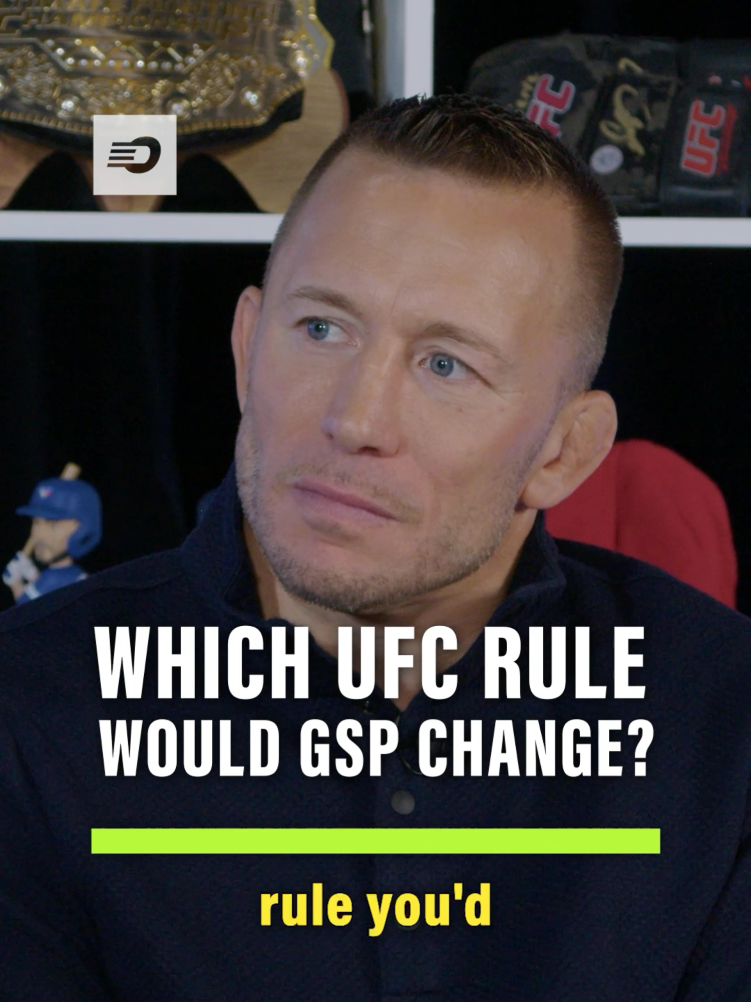 We asked GSP what rule he’d change in the UFC and his answer might surprise you 👀👊 What rule would you change? 👇 #fyp #ufc #gsp #mma