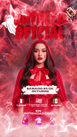 Les espero el 25 de octubre a las 7:30pm hora🇵🇪