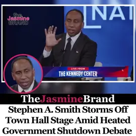 Repost from @the.jasmine.brand • ESPN host #StephenASmith stormed off the stage during a NewsNation town hall debate on the ongoing government shutdown.  The panel, moderated by #ChrisCuomo, included Republican Rep. Jim Jordan and Democratic Reps. Ro Khanna and Madeleine Dean. Smith expressed frustration over what he perceived as Washington’s disconnect from the struggles of ordinary Americans. He emphasized that many citizens are “p*ssed off” due to economic hardships and the nation’s reported $37 trillion debt. The tipping point for Smith came when an audience member, an air traffic controller, revealed he had to work for #DoorDash to support his family because he wasn’t receiving a paycheck during the shutdown. Smith criticized the government’s priorities and highlighted the disparity between lawmakers’ salaries and the hardships faced by citizens. He concluded his remarks with, “A government #shutdown is going on right now. A man has to work on DoorDash when he’s really an air traffic controller... the only person that don’t have a check coming is him. You know what I’m going to do? I’m go take a break,” before exiting the stage. He returned to the debate shortly after.  🎥: NewsNation ✍🏾: @twilaamoure