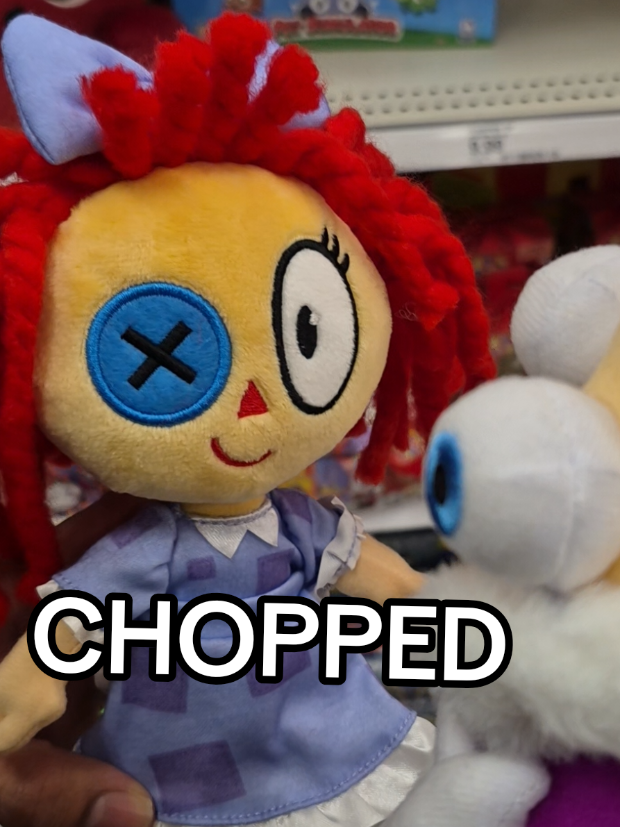 Her barber did her dirty...(it was bubble) #digitalcircus #ragatha #kinger #tadc #plush 