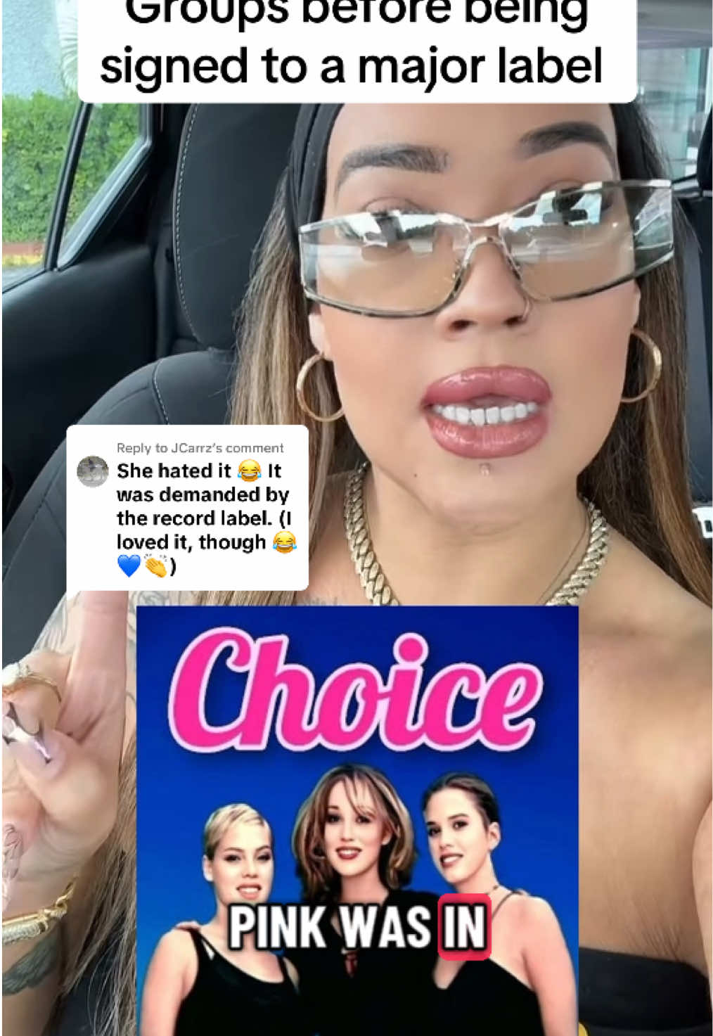 Replying to @JCarrz PINK Was in two R&B Groups before being signed to a major label ! #pink #fyp 