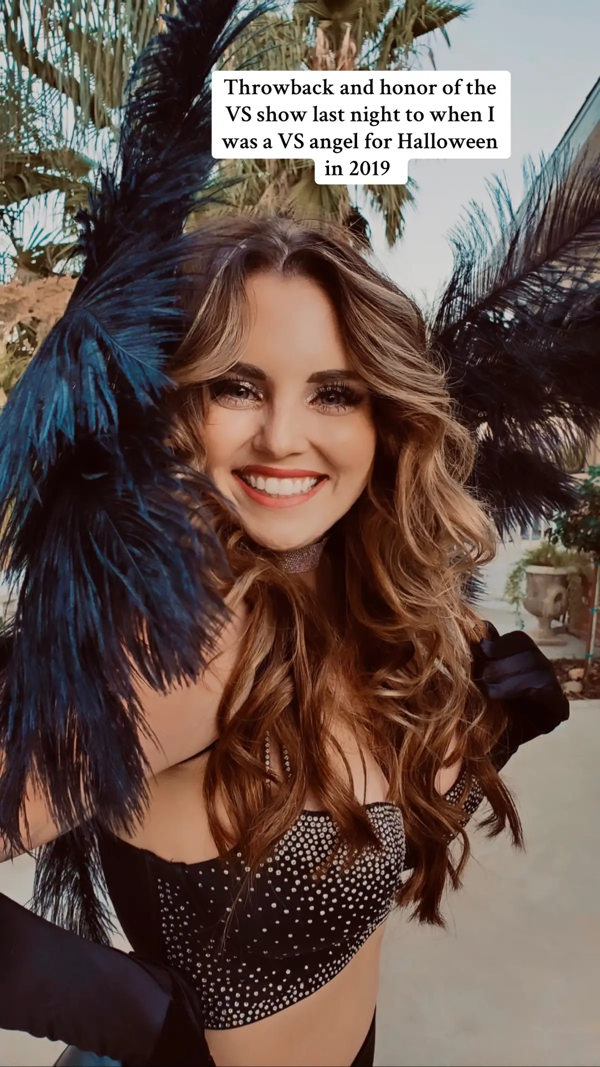 Even wearing a fashion show Bra 😉 