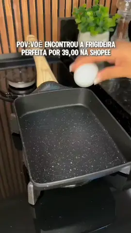 Frigideira quadrada antiaderente 