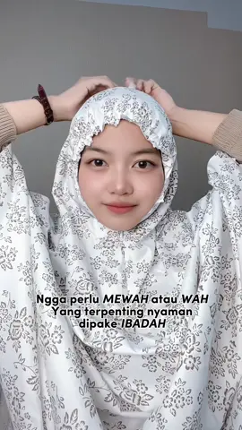 Udah pengen buru2 lebaran pakai mukena ini 😁 #mukena #mukenadewasa 