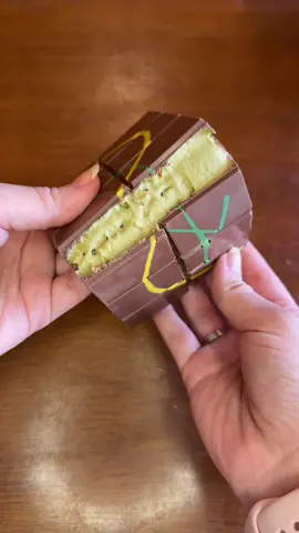 Chocolate viral de dubai com kataifi💚 #cacaushow #chocolate #dubaichocolate #dubai 