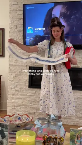 Before the needlepoint police come for me, this took her 2 years (which is still fast) I was being FUNNY and DRAMATIC ok. Also if you want a real collection @Lillie just posted one!!! #needlepoint 