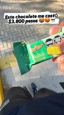 Este chocolate me costó $3.800 pesos 😡🤬💀 #dubai #cofler #degustacion #probandoproductos #coflerdubai 