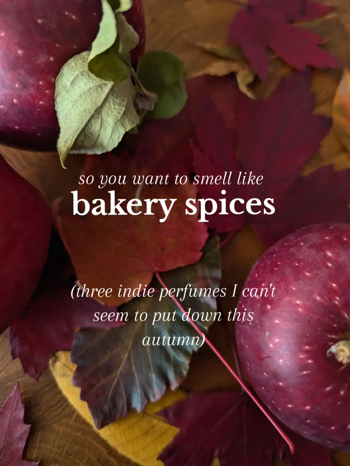 Autumn is my favorite scent season and usually I'd be wearing something different every day- but lately I keep reaching for the same things and those things all smell like cafes and bakeries #indieperfume @Hidalgo Fragrance @Zoey | Cirrus Parfum 