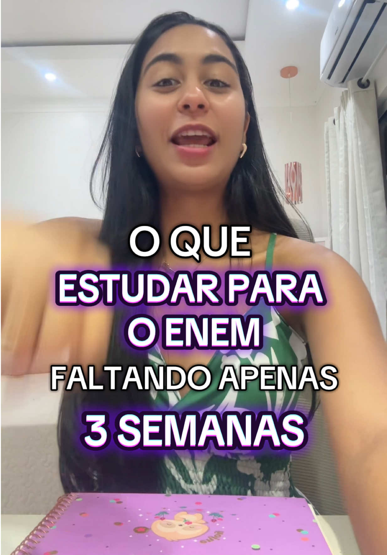 O que estudar para o Enem faltando apenas três semanas  🤯 #enem #retafinalenem #dicasenem #assuntosenem #foryoupage   