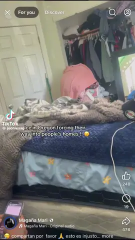 Ice forcing in homes #ice #border #borderpatrol #iceraids #mexico #immigrationlaw #immigrant #wrong #wronfully #oregon #police #law #lawenforcementcommunity #lawenforment #oregoncheck #fyp #foryoupage 