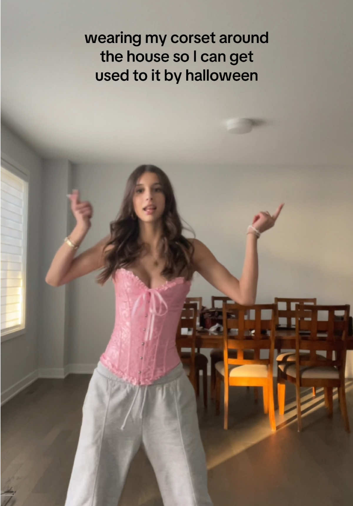basic ik but idc #halloween #corset #costume #relatable 
