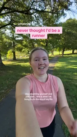 old me would think I’m crazy if I told her that I was RUNNING not only for my physical health, but my mental health and lowkey enjoying it… #personalgrowth #Running #runningjourney #mindset #runnergirl 