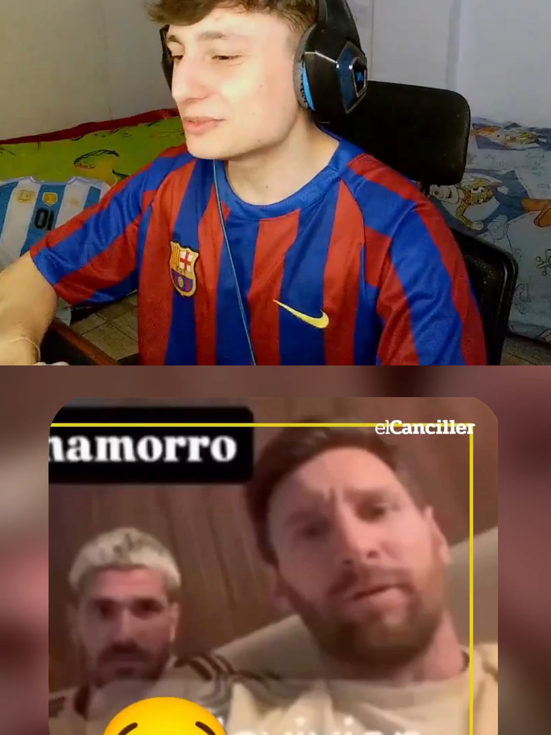 HOLA GLADYYY | #messi #argentina #barcelona #futbol #stream #clips #kick #fyp #fyppppppppppppppppppppppp #matini