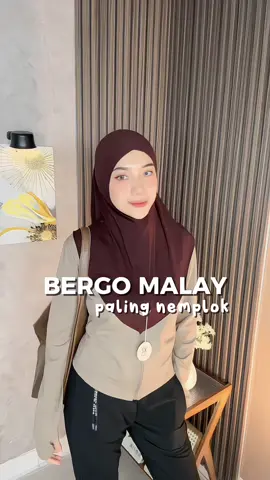 Rekomendasi Bergo malay paling nyaman dan nemplok #bergokaos #bergomalay #bergosport 