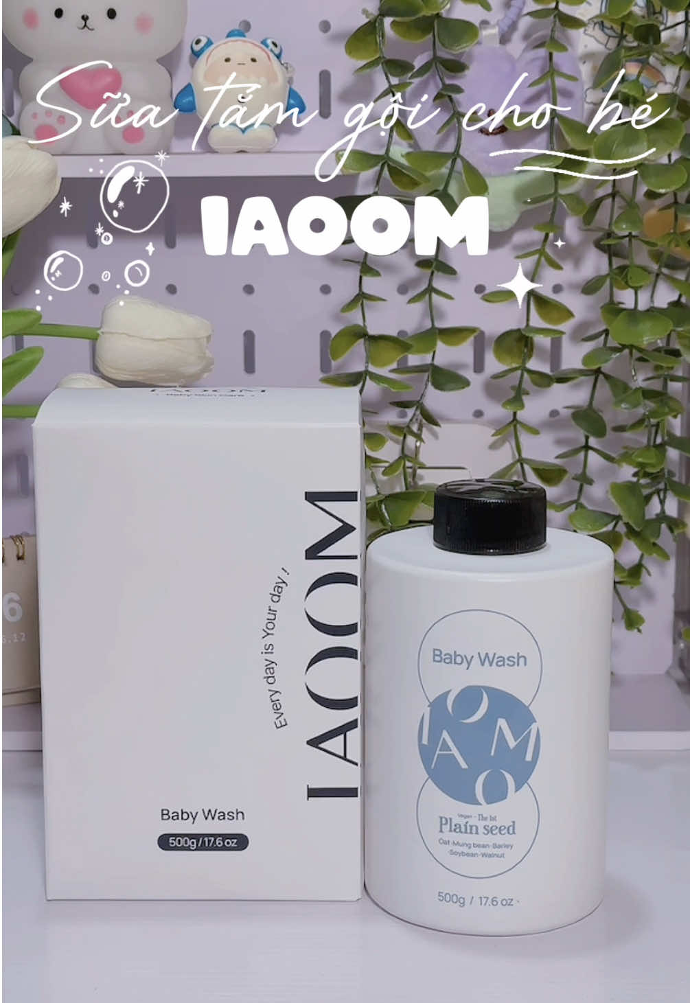 Uầy lần đầu trải nghiệm em sữa tắm thơm gì đâu luôn ớ, đi đâu ai cũng khen Dâu sao mà thơm thế 🍓💗 là đều nhờ em sữa tắm IAOOM của @BRAND UNIVERSE Vietnam 🌸 #IAOOM #diunhechobe #suatamgoichobe #branduniverse #dautayfamily🍓 