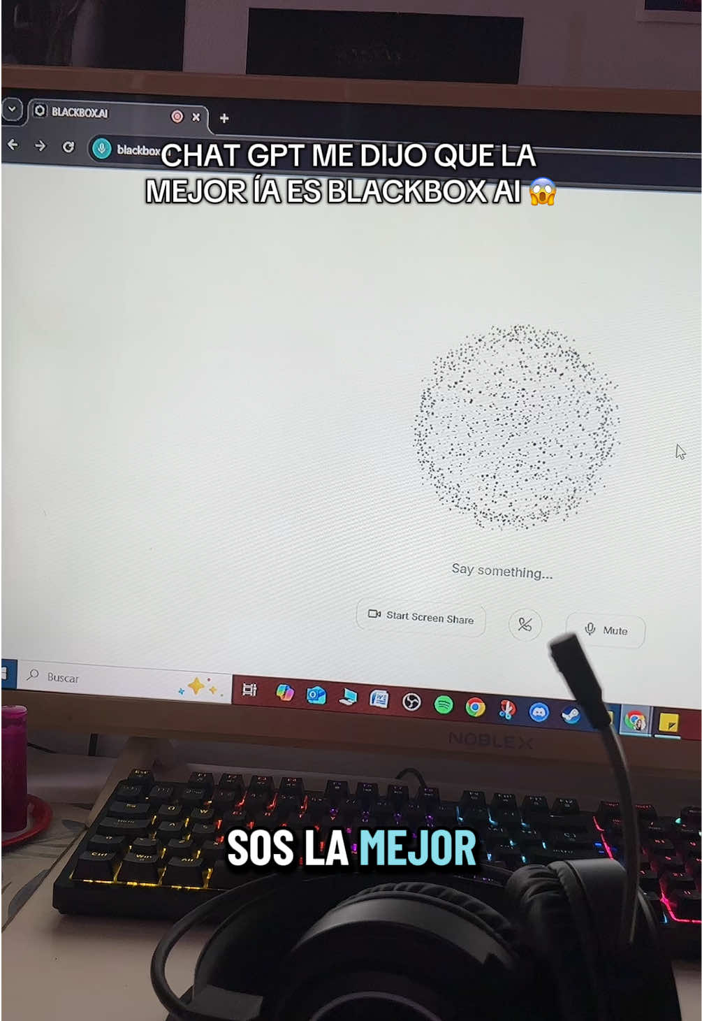 CHAT GPT ME DIJO QUE LA MEJOR ÍA ES BLACKBOX AI 🤖 #blackbox #blackboxai #ai #ia #inteligenciaartificial 