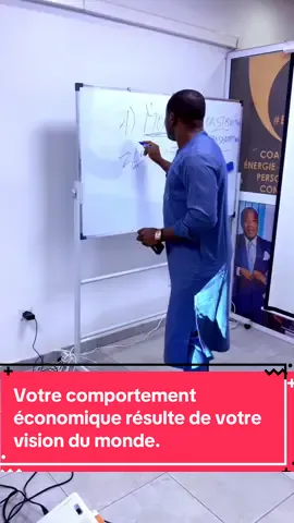 Votre comportement économique résulte de votre vision du monde qui, elle aussi, est le fruit de votre programmation mentale. #programmationmentale #visiondumonde 