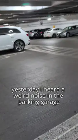 strange event in the parking garage 