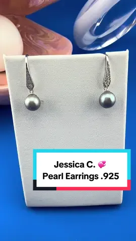 Jessica C. 🐶 Pearl Earrings .925  Tik tok DezLin Jewelry Video - get yours today!!  -to order link in bio or go to DezLin.com Based in USA, California 🇺🇸 Thank You, We appreciate your order   #jewelry #bargain #deals  #pearl  #shopping   https://dezlin.com/search?q=oysters&type=product&options%5Bprefix%5D=last @jessicacarroll427 