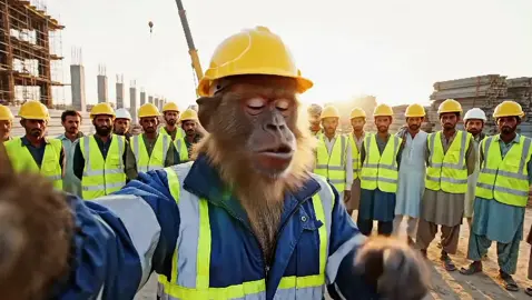 Subha 3 Bajay Ka Thaka Hua Bandar 😂 | Labour Vlog in Pakistan #FunnyMonkeyVlog #PakistaniLabourLife #MorningShiftMood #GulfTrend #ForYou 