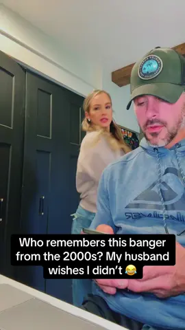 Trying to make him breathless… he’s just holding his breath so I stop singing 😂 #lipsync #2000s #2000sthrowback 