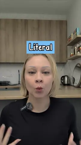 LITERAL✨Meaning, pronunciation & slang usage Longer lesson: https://youtu.be/gKJyBpcRamM 🫰🏼✨𝗡𝗲𝘄 𝗲𝘃𝗲𝗻𝗶𝗻𝗴 𝗰𝗹𝗮𝘀𝘀𝗲𝘀✨ for Europe/Middle East/Russia starting November 3!! - Intermediate-Advanced Levels 𝗢𝗻𝗴𝗼𝗶𝗻𝗴 𝗜𝗻𝘁-𝗔𝗱𝘃 𝗖𝗹𝗮𝘀𝘀𝗲𝘀 𝗳𝗼𝗿 𝘁𝗵𝗲 𝗔𝗺𝗲𝗿𝗶𝗰𝗮𝘀 LA/Vancouver 3:00 PM 5:00 PM Phoenix/CDMX 4:00 PM 6:00 PM Chicago/Bogota 5:00 PM 7:00 PM New York/Toronto 6:00 PM 8:00 PM Sao Paulo 7:00 PM 9:00 PM ⭐ A private call is required before joining — this is how I check your level and place you in the right class. Schedule here: https://calendly.com/englishevolution/discoverycall 📝Cost and academy details: https://www.englishevolution.org/pages/english-evolution-academy 🤑Low cost self-study option also available #learnenglish #englishclasses #improveenglish #englishlearning #studyenglish #nativeenglish #speakenglish #englishteachers