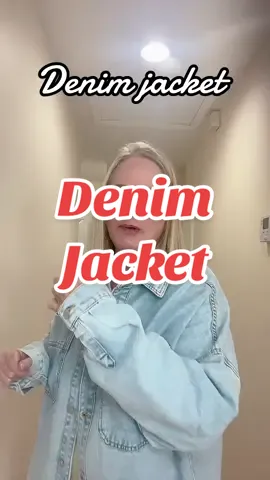 #denimjacket #fashionjacket #ladiesclothes #tiktokshopcreatorpicks #dailywear 