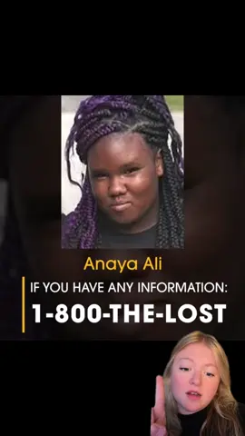 #missing: 16-year-old Anaya Ali was last seen in Riverdale, Georgia, on Oct. 13, 2025. Anaya is thought to be in Riverdale or nearby areas.    Have info? Call NCMEC at 1-800-843-5678 or the Clayton County PD at 1-770-477-3550.
