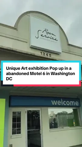 Room Service pop up in Washington DC  DC Walls Festival presents Room Service which is an intimate unique pop up in Union Market by Design Takeover  It’s curated featuring local artists where they reimagined spaces creatively in a old Motel 6. They have over 10 beautifully designed rooms with different concepts  They also have a bar.  This is totally free!!!  It’s only around til this weekend!!  Catch it before it’s gone  💫For more DMV ideas or travel help, click the link in the bio!! . . . .  #dmv #dcblogger #DCfoodie #DMVfoodie #roomservice 