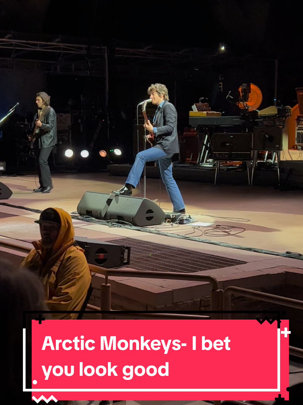 Arctic Monkeys at Red Rocks in Morrison, CO on 9/19/23. This is from the archives lol. This was my 5th time seeing them, they are one of my favs. #concert #concert #arcticmonkeys #ibetyoulookgoodonthedancefloor #redrocks 