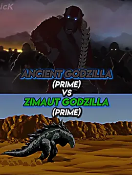 Ancient Godzilla Vs Zimaut Godzilla