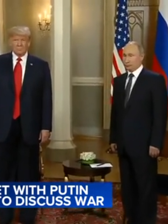 President Donald Trump said Thursday he will meet again with Russia's Vladimir Putin in an effort to end the war in Ukraine. #russia #ukraine #trump