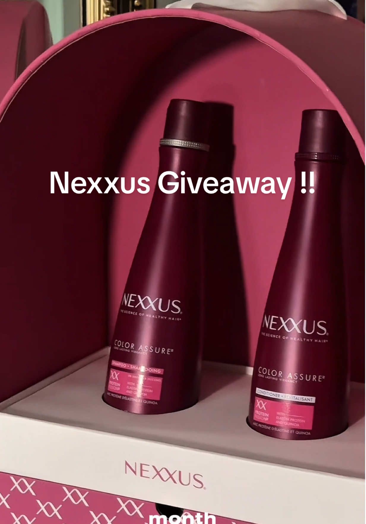 Make sure to like this post & tag @Nexxus Hair Care and two friends in the comments for a chance to win a Nexxus Color Assure mailer! #NexxusPartner #haircare #haircolor #giveaway NO PURCH NEC. Open to 50 US & DC, 18+. Rules: http://unileversweepsrules.com/nexxusgiveaway 