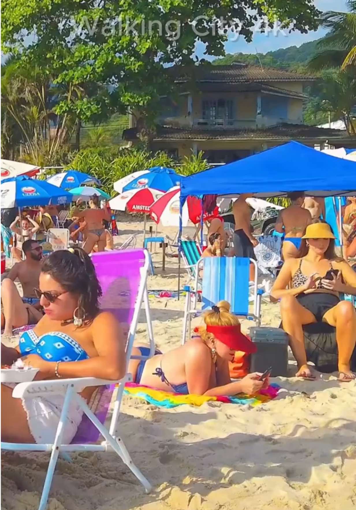 🇧🇷🌴 Best Beach, Sao Paulo | Brasil. Maresias is the beach responsible for most tourists arriving on the North Coast of São Paulo. Famous for its good waves and for having revealed great names in world surfing, Maresias is much more than just a beach. One of the main beach destinations in Brazil, Maresias attracts with its good infrastructure, large number of inns and plenty of restaurants. Not to mention the partying and nightlife, one of the most famous in the country. Take advantage of a long holiday or a well-deserved vacation to enjoy Maresias. Believe! There will be no shortage of things to do in Maresias during your rest days there. Maresias and other beaches in São Sebastião are among the most beautiful beaches in São Paulo. With more than thirty strips of sand for relaxing days, São Sebastião offers a beach for all tastes and desires. There are deserted beaches, island beaches, river beaches, surfing beaches and beaches overlooking the intense green of Serra do Mar. Brazilians prefer bikinis and swimsuits to sunbathe and get the famous mark, the thong bikini is the most used on Brazilian beaches. In Brazil, it is very common for women to wearbathing suits and bikinis to enjoy the sun even more, as they have numerous benefits such as the absorption of vitamin D in the skin, the stimulation of melanin, the increase in libido, among others, natural or artificial tanning. ends up being a decisive factor in influencing your self-esteem and providing well-being. Sunlight can improve our mood, lower blood pressure, strengthen our bones, muscles and even our immune system. And a brief exposure is enough to reap all these benefits. #beach#brasil#Summer#girls#maresias