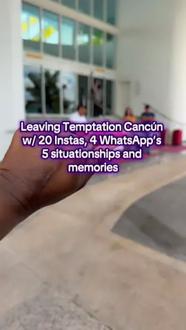 My husband probably left with more 🤣🤣 #temptationresortcancun #cancunmexico #blackgirltravel #marriedcouple #wlw 