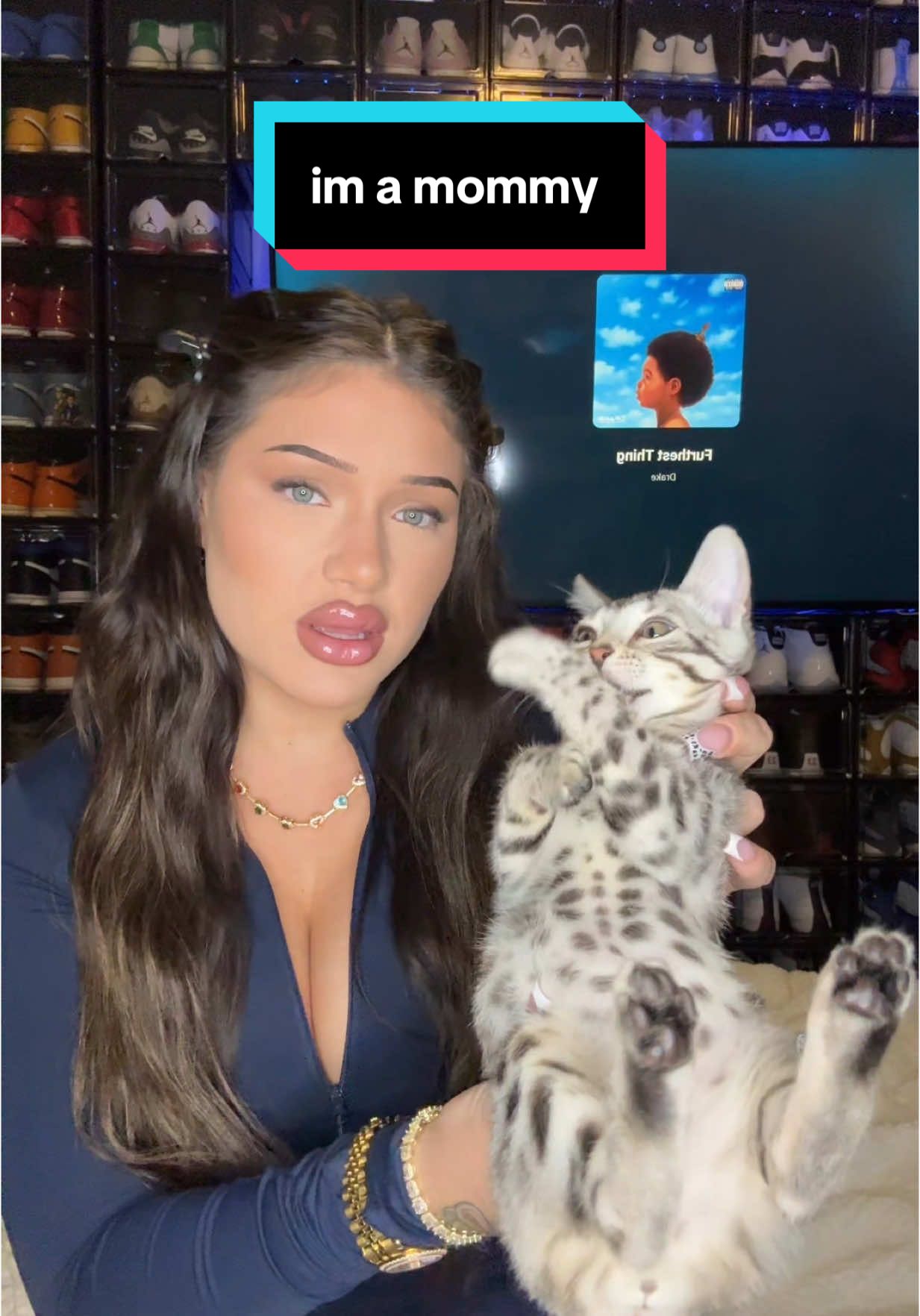 @Dior The Bengal my son🫶🫶🫶💕💕💕 still remember giving birth to you 10 weeks ago🤍 #catmom #momlife #bengal #bengalkitten 