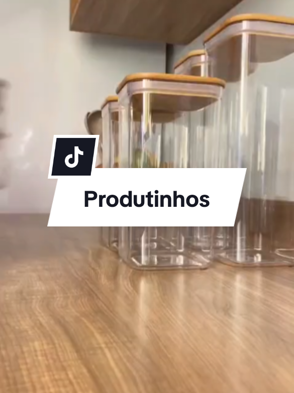 Kit potes de acrílico com tampa de bambu herméticos super lindos, para deixar tudo organizado! Copie o ID e cole na pesquisa da SHOPEE: BVC-WBB-KTZ . . . #louça #acrilico #pote #achadinhos #viral 