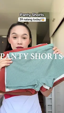 Panty shorts DISCLAIMER: PRICE MAY VARY AFTER PROMO ENDS #pantyshorts #pantyshort #shorts #shortforwomen #yogashorts 