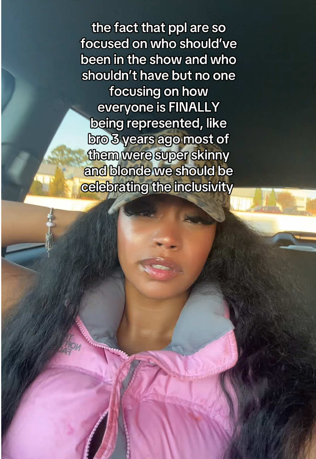 like I rlly don’t care abt all that I just care that they rlly finally including everyone👋🏽 #vsfashionshow #victoriassecret #models #inclusion 