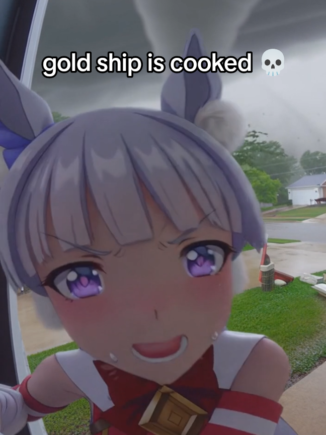 that's rough buddy 😭  #sora2 #umamusume #goldship 