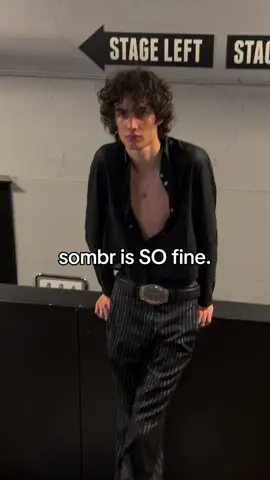 who else just cried @sombr #sombr #OnTour #celebrity #latenightsandromancetour 