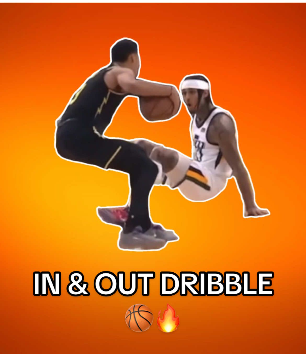 𝗢𝗻𝗰𝗲 𝘆𝗼𝘂’𝘃𝗲 𝗽𝗿𝗼𝘃𝗲𝗻 𝘆𝗼𝘂 𝗰𝗮𝗻 𝗯𝗲𝗮𝘁 𝗱𝗲𝗳𝗲𝗻𝗱𝗲𝗿𝘀 𝘄𝗶𝘁𝗵 𝘁𝗵𝗲 𝗰𝗿𝗼𝘀𝘀𝗼𝘃𝗲𝗿, 𝗵𝗶𝘁 𝘁𝗵𝗲𝗺 𝘄𝗶𝘁𝗵 𝘁𝗵𝗲 𝗶𝗻-𝗮𝗻𝗱-𝗼𝘂𝘁⁣ ⁣ 𝗦𝗮𝗺𝗲 𝘀𝗲𝘁𝘂𝗽, 𝘀𝗮𝗺𝗲 𝘀𝗲𝗹𝗹, 𝗯𝘂𝘁 𝘁𝗵𝗶𝘀 𝘁𝗶𝗺𝗲 𝘆𝗼𝘂 𝗸𝗲𝗲𝗽 𝗶𝘁 𝗶𝗻 𝘁𝗵𝗲 𝘀𝗮𝗺𝗲 𝗵𝗮𝗻𝗱 𝗮𝗻𝗱 𝗮𝘁𝘁𝗮𝗰𝗸 𝗱𝗼𝘄𝗻𝗵𝗶𝗹𝗹⁣ ⁣ 𝗧𝗔𝗣 𝗜𝗡 🏀🔥⁣ ⁣ #basketballhandles #handleready