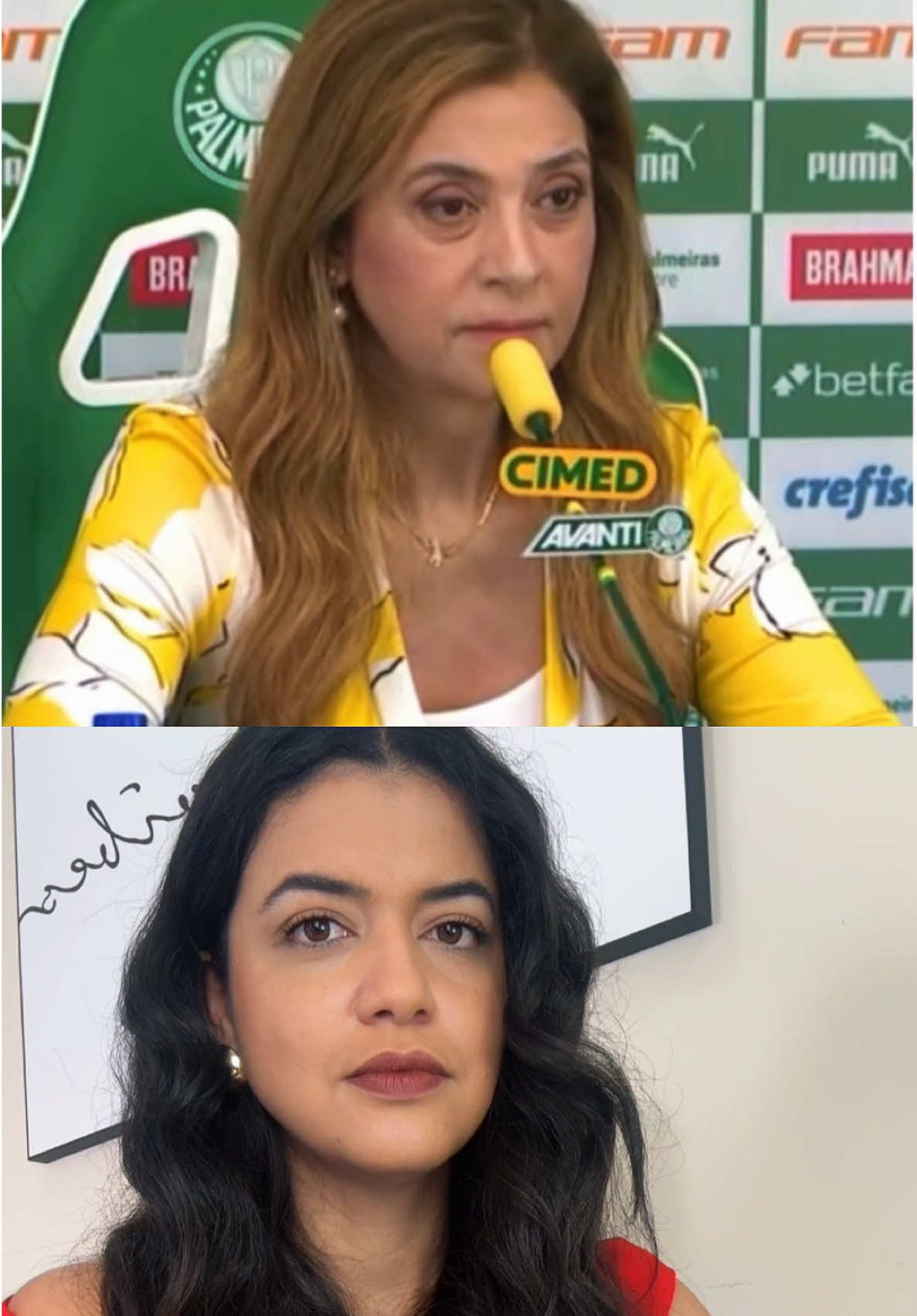 E você, o que achou da postura da Leila Pereira?  #palmeiras #leilapereira #oratoria #persuasão  #foryou 