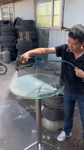 #onthisday applying chrome paint