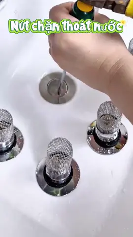 Nút chặn thoát nước #viral #fyb #nutchanthoatnuocbonruamat #nutchanthoatnuoc #nhacuadoisong 