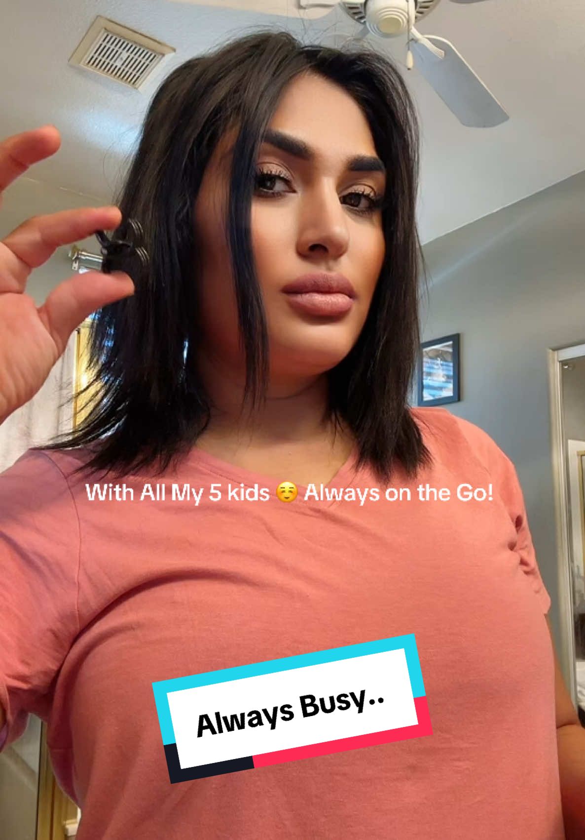 Busy Mom.  👩🏽🥰❤️